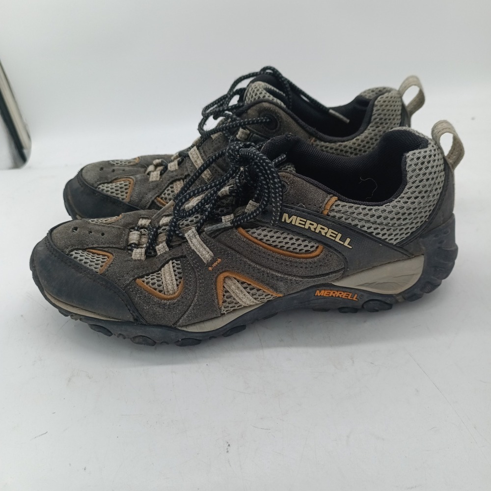 Merrell Mens Castle Rock Cadmium Yellow Hiking Shoes J328510C Size 9.5 s15